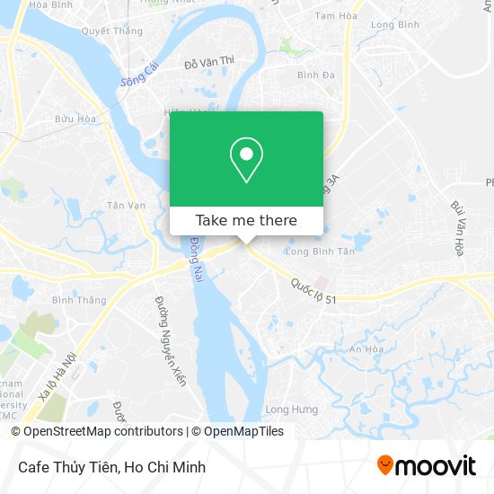 Cafe Thủy Tiên map