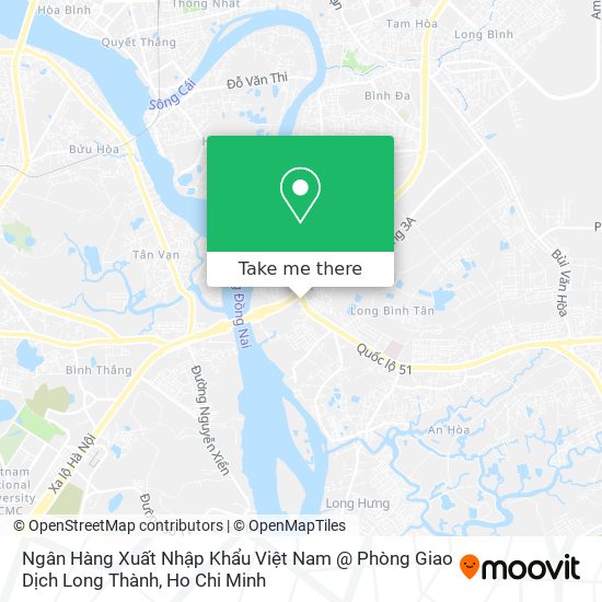 Ngân Hàng Xuất Nhập Khẩu Việt Nam @ Phòng Giao Dịch Long Thành map