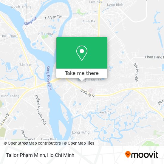 Tailor Phạm Minh map