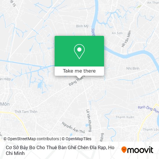 Cơ Sở Bảy Bo Cho Thuê Bàn Ghế Chén Đĩa Rạp map