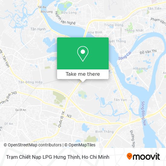 Trạm Chiết Nạp LPG Hưng Thịnh map
