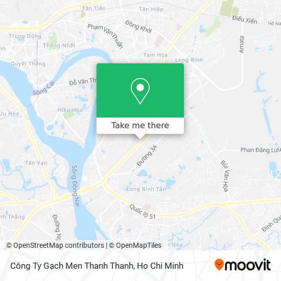 Công Ty Gạch Men Thanh Thanh map