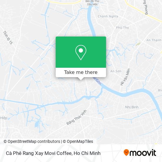 Cà Phê Rang Xay Movi Coffee map