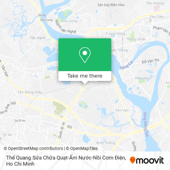 Thế Quang Sửa Chữa Quạt-Ấm Nước-Nồi Cơm Điện map