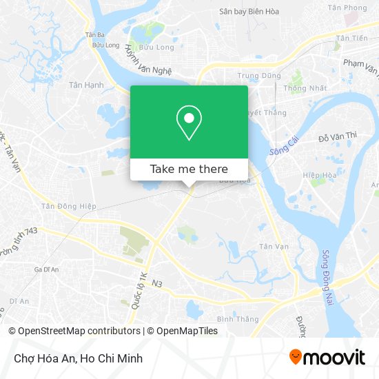 Chợ Hóa An map