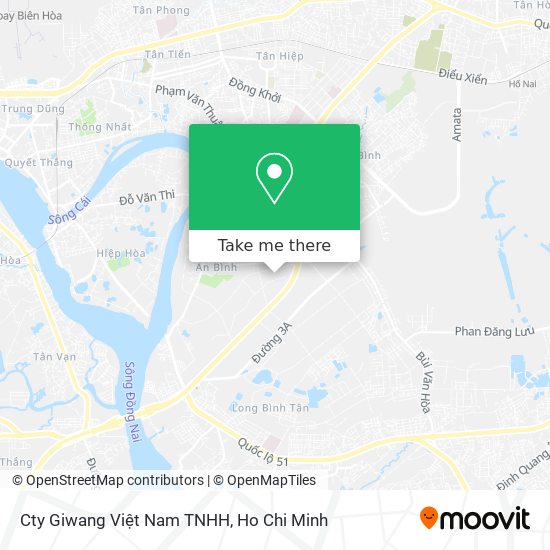 Cty Giwang Việt Nam TNHH map