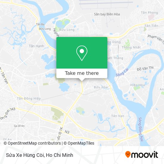 Sửa Xe Hùng Còi map