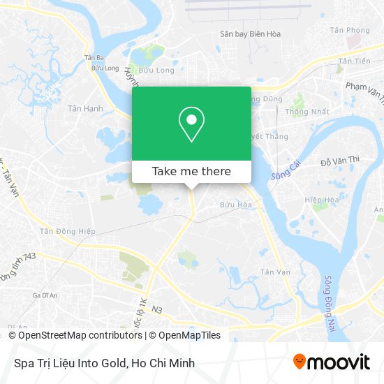 Spa Trị Liệu Into Gold map