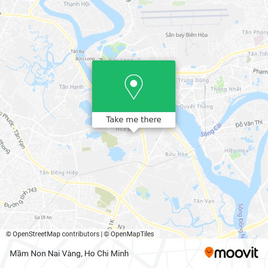 Mầm Non Nai Vàng map