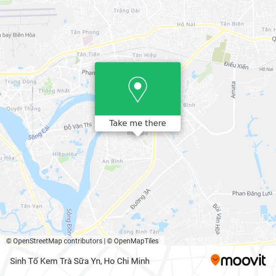 Sinh Tố Kem Trà Sữa Yn map