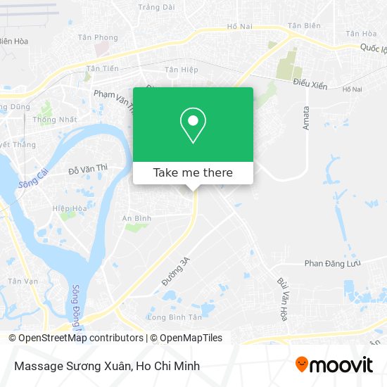 Massage Sương Xuân map