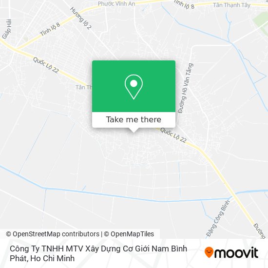 Công Ty TNHH MTV Xây Dựng Cơ Giới Nam Bình Phát map