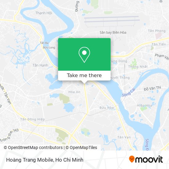 Hoàng Trang Mobile map