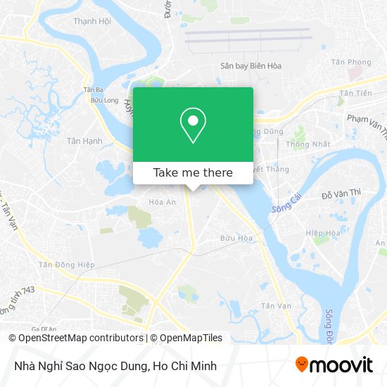 Nhà Nghỉ Sao Ngọc Dung map