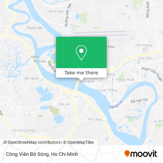 Công Viên Bờ Sông map