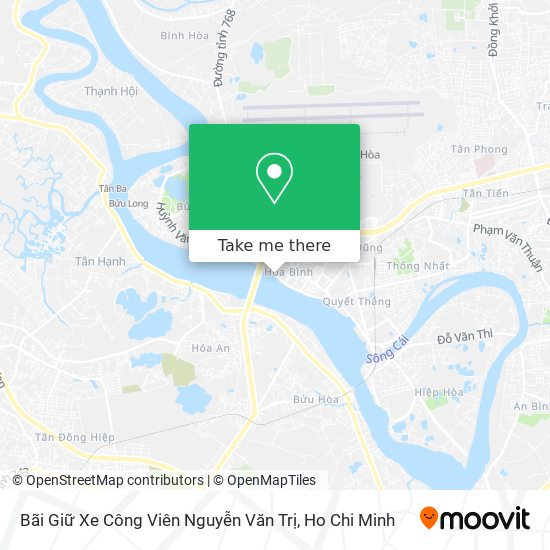 Bãi Giữ Xe Công Viên Nguyễn Văn Trị map