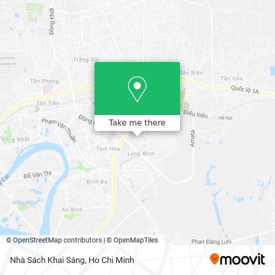 Nhà Sách Khai Sáng map