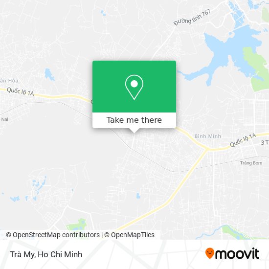 Trà My map