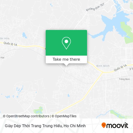 Giày Dép Thời Trang Trung Hiếu map