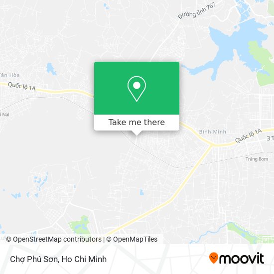 Chợ Phú Sơn map