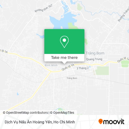 Dịch Vụ Nấu Ăn Hoàng Yến map