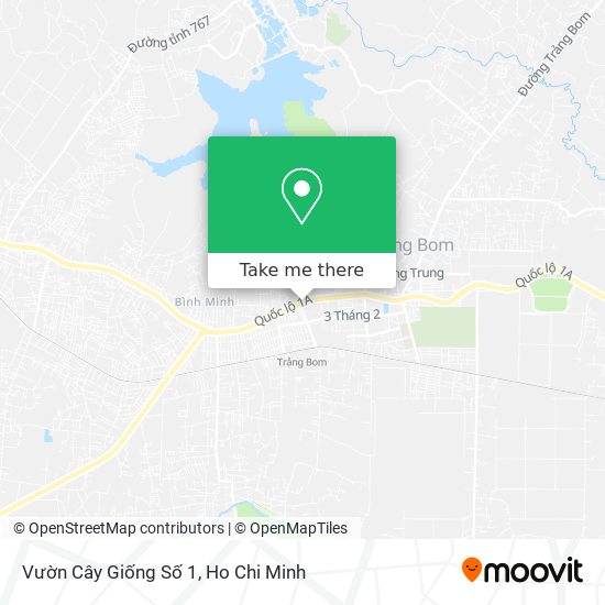 Vườn Cây Giống Số 1 map