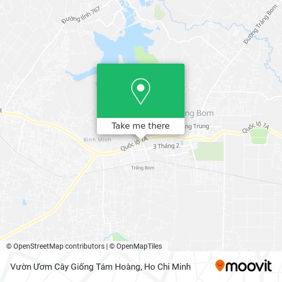 Vườn Ươm Cây Giống Tám Hoàng map