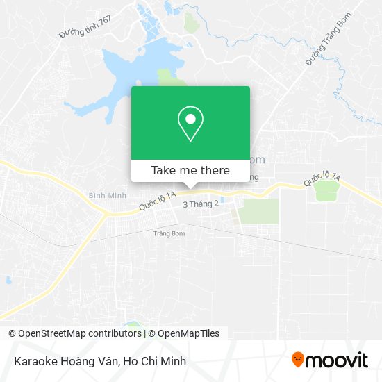 Karaoke Hoàng Vân map