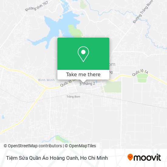 Tiệm Sửa Quần Áo Hoàng Oanh map