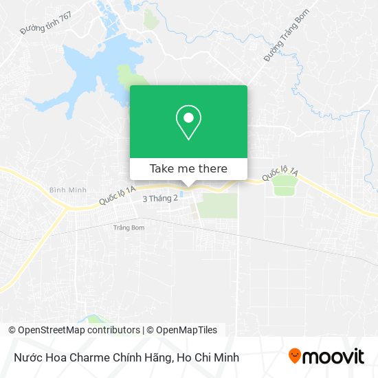 Nước Hoa Charme Chính Hãng map