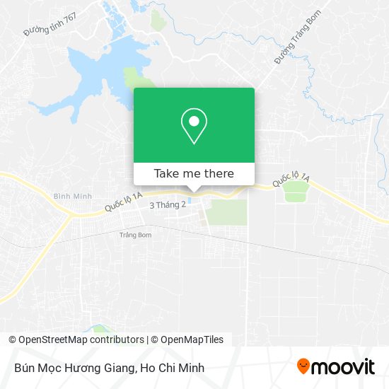 Bún Mọc Hương Giang map