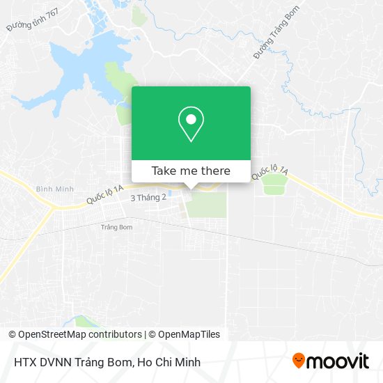 HTX DVNN Trảng Bom map