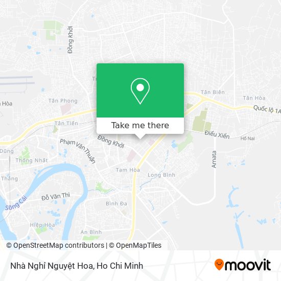 Nhà Nghỉ Nguyệt Hoa map