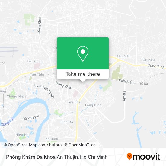 Phòng Khám Đa Khoa An Thuận map