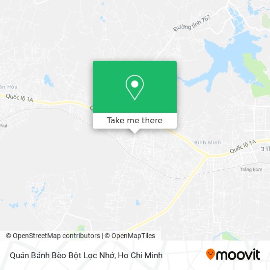 Quán Bánh Bèo Bột Lọc Nhớ map