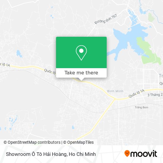 Showroom Ô Tô Hải Hoàng map