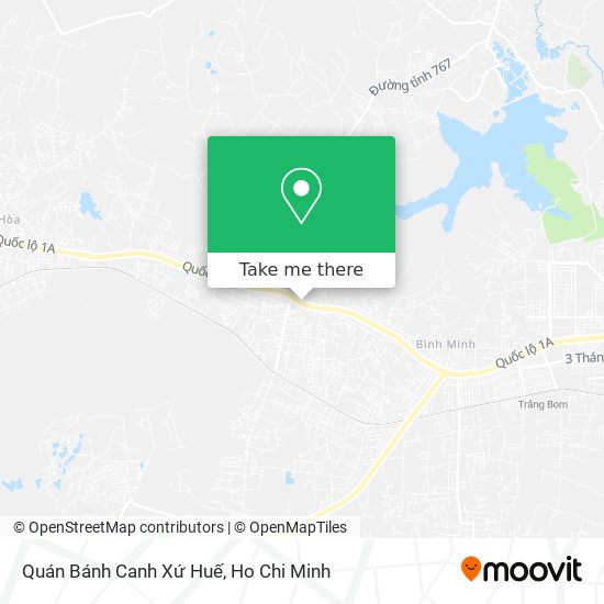 Quán Bánh Canh Xứ Huế map
