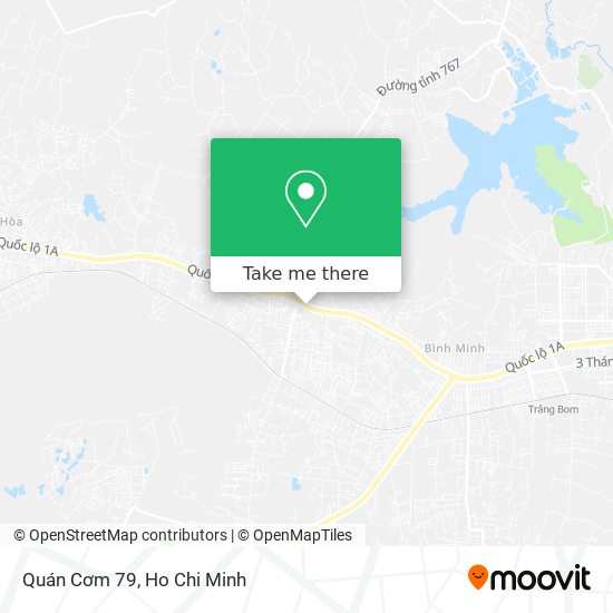 Quán Cơm 79 map