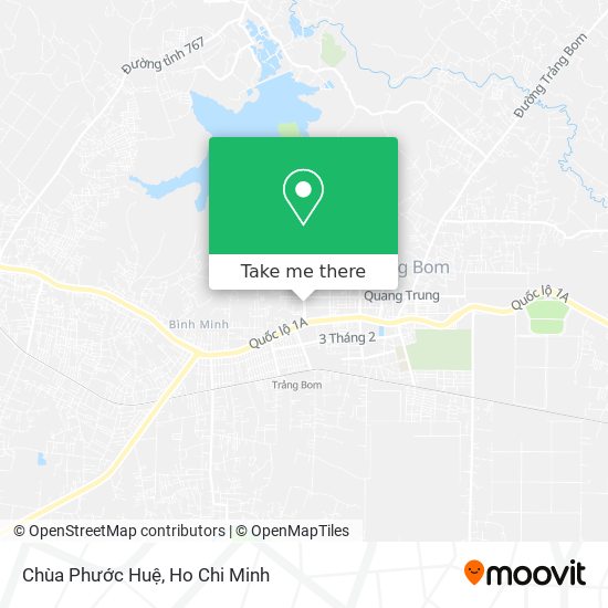 Chùa Phước Huệ map