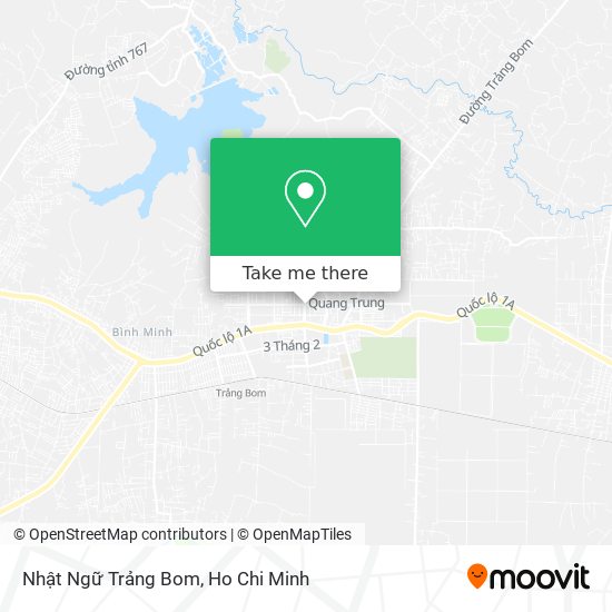 Nhật Ngữ Trảng Bom map