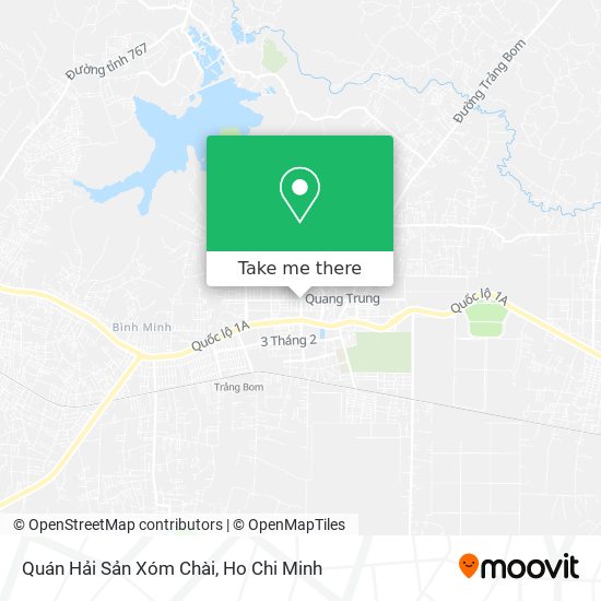 Quán Hải Sản Xóm Chài map