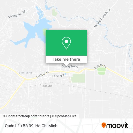 Quán Lẩu Bò 39 map