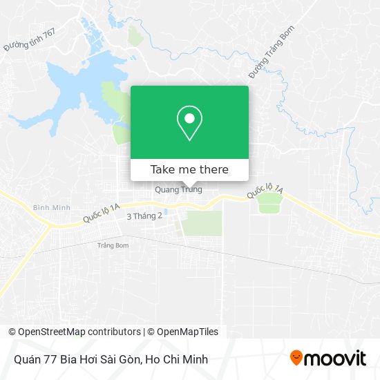 Quán 77 Bia Hơi Sài Gòn map