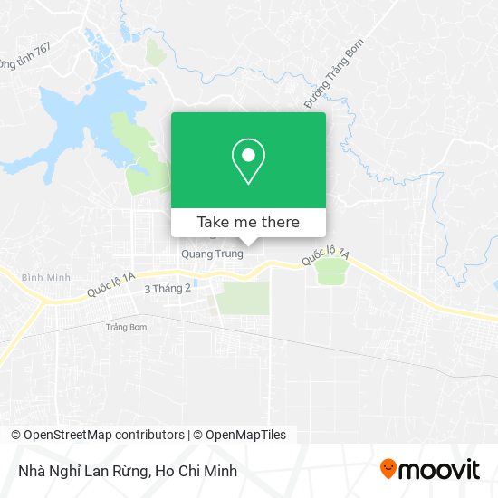 Nhà Nghỉ Lan Rừng map