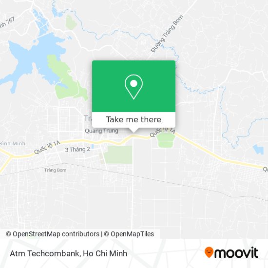 Atm Techcombank map