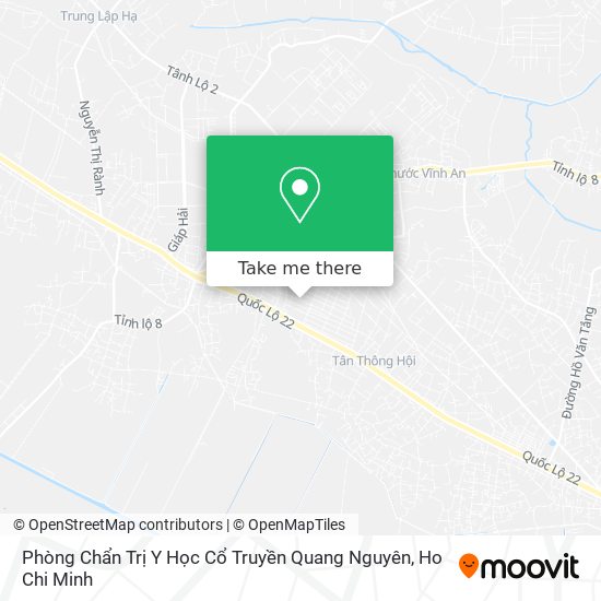 Phòng Chẩn Trị Y Học Cổ Truyền Quang Nguyên map