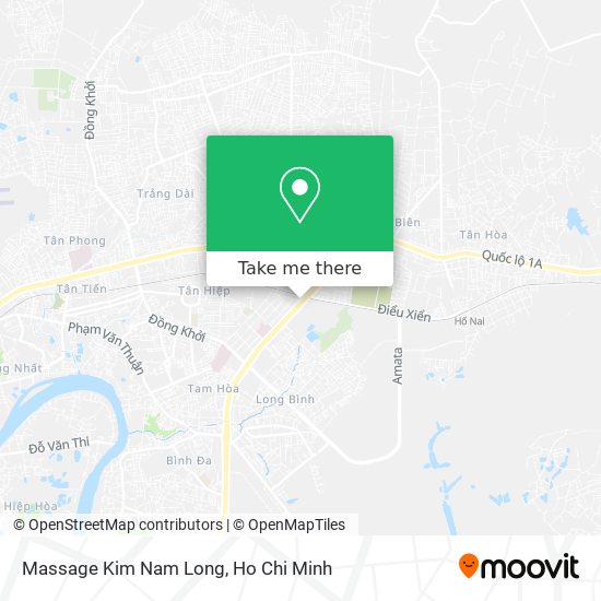 Massage Kim Nam Long map