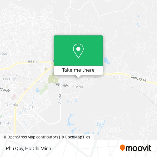 Phú Quý map