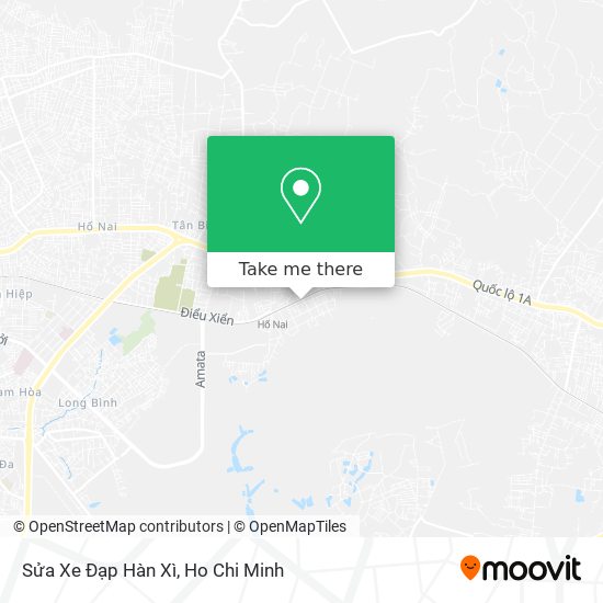 Sửa Xe Đạp Hàn Xì map
