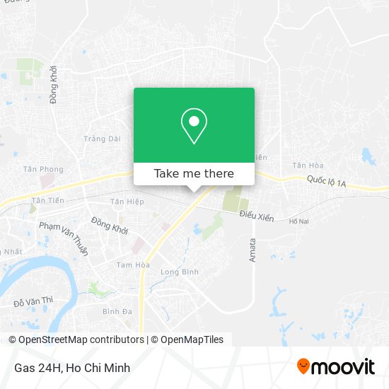 Gas 24H map